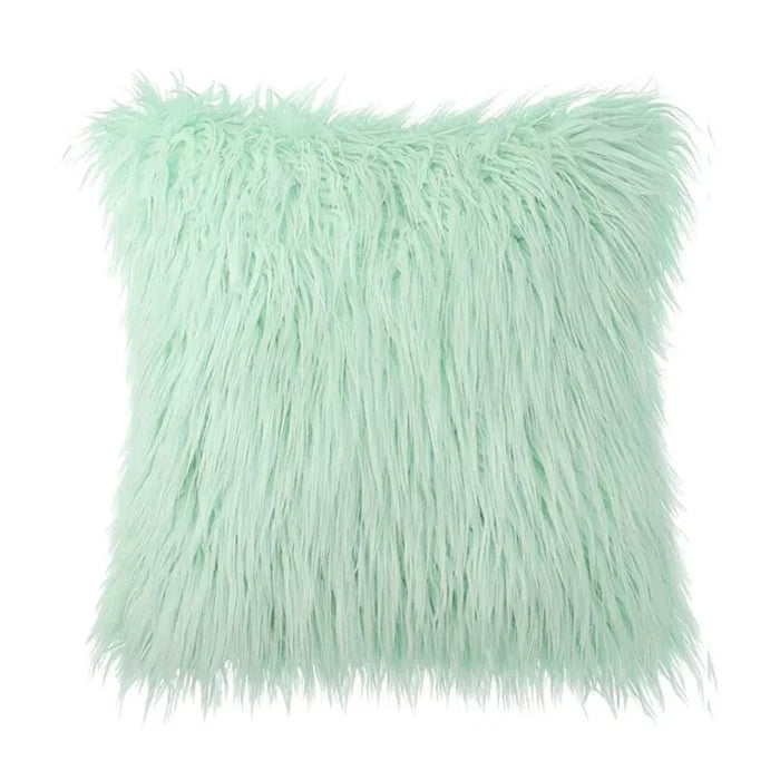 Hairy Fur Pillow Cover