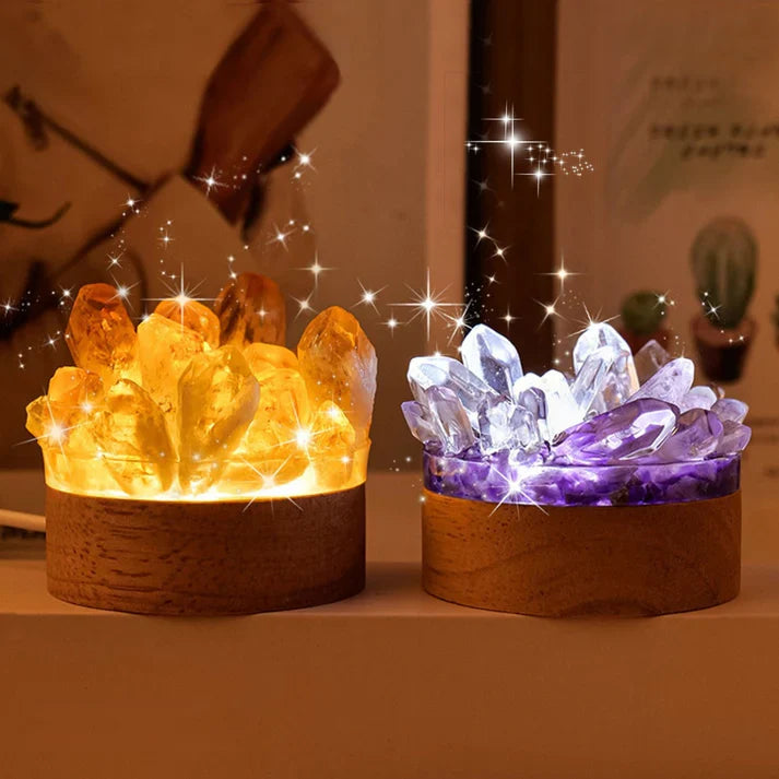 Aesthetic Crystal Lamp