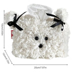 Plush Puppy Tissue Box