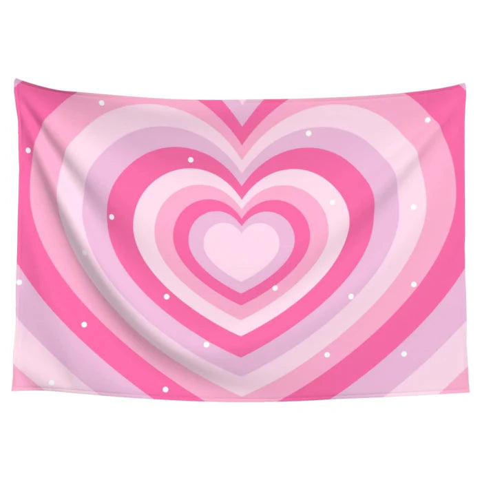 Y2K Multi Heart Tapestry