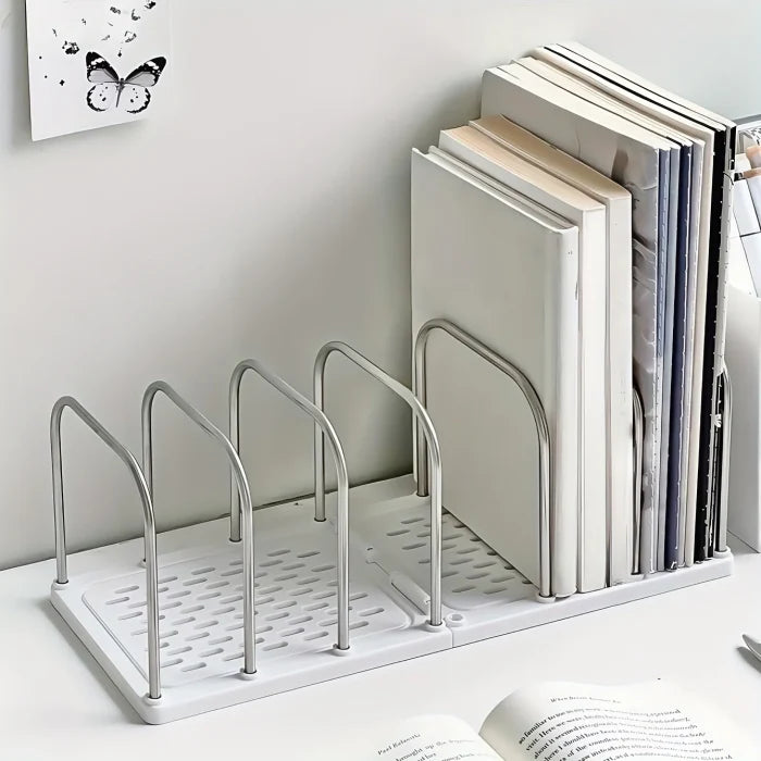 Minimalist White Desk Organizer