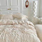 Vintage Pleated Bedding Set
