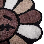 Black Sunflower Rug