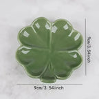 Ceramic Clover Jewelry Tray