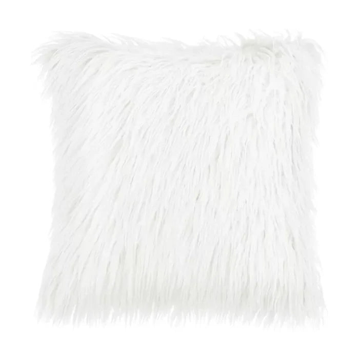 Hairy Fur Pillow Cover