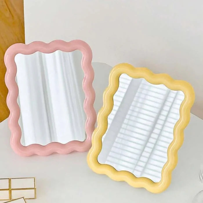 Pastel Wavy Mirror