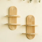 Wooden Rainbow Shelf
