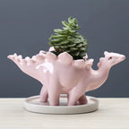 Stegosaurus Flower Pot