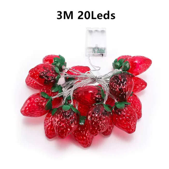 Strawberry String Lights