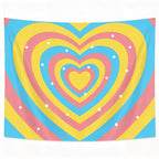 Y2K Multi Heart Tapestry