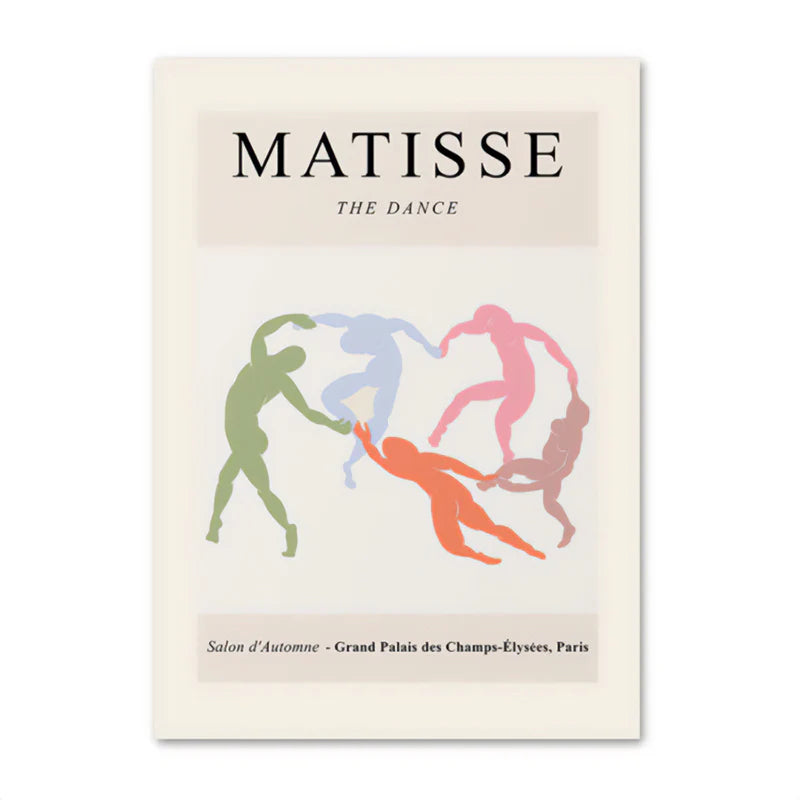 Matisse Cut-out Canvas Poster