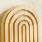 Wooden Rainbow Shelf