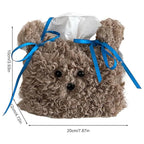 Plush Puppy Tissue Box