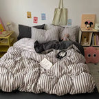 Vertical Stripe Bedding Set