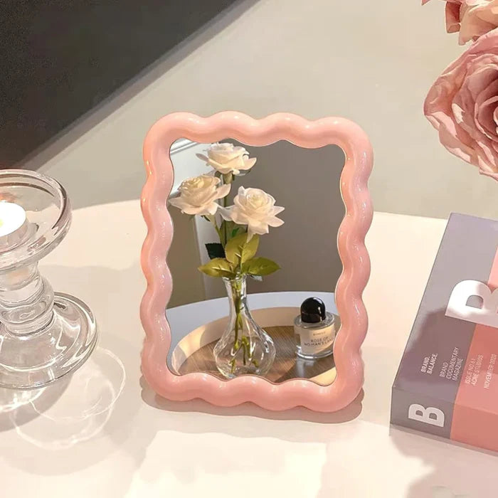 Pastel Wavy Mirror