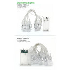 LED String Lights With Photo Clippers