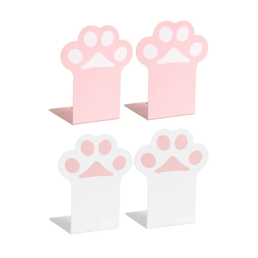 Kitty Paw Book Ends Stand