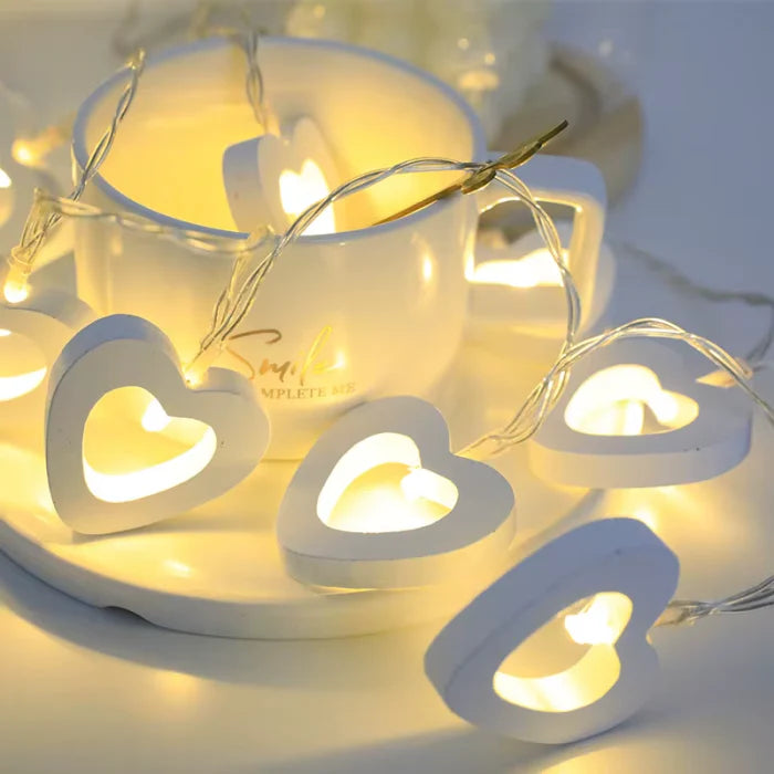 Love Heart String Lights