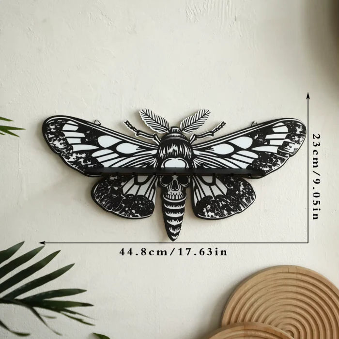 Death Moth Wall Shelf