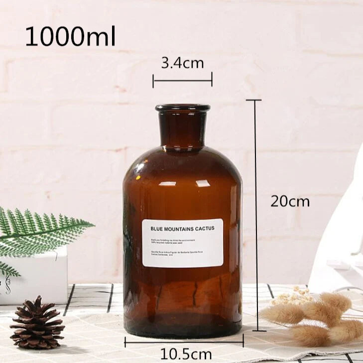 Dark Academia Flower Vase