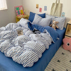 Vertical Stripe Bedding Set
