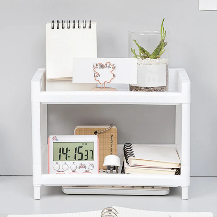 Double-Layer Desk Organizer