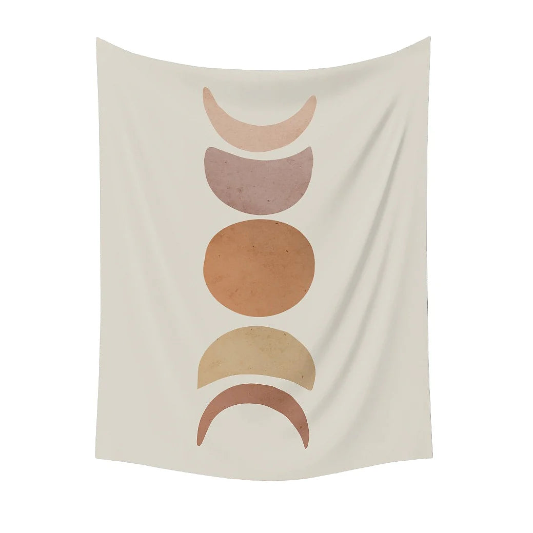 Bohemian Moon & Sun Tapestry