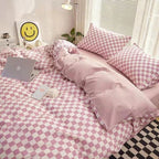 Plaid Bedding Set
