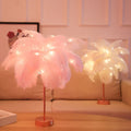 Classic Feather Bedside Lamp