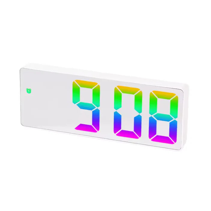 Minimalist LED Voice Alarm Clock