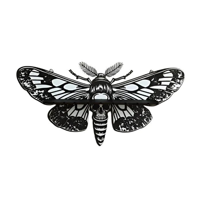 Death Moth Wall Shelf
