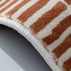 Brown Retro Rug