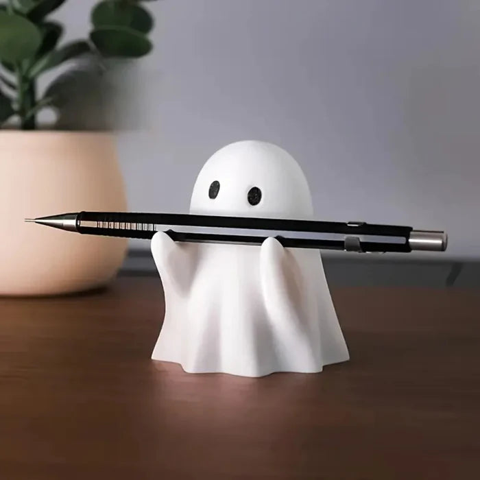 White Ghost Pen Holder