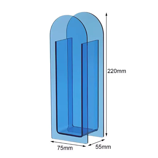 Transparent Hydroponic Vase