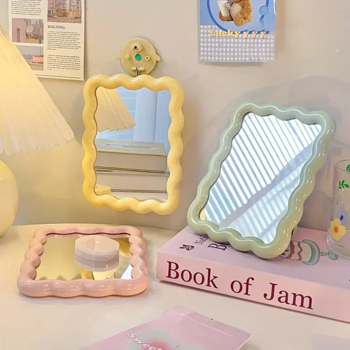 Pastel Wavy Mirror