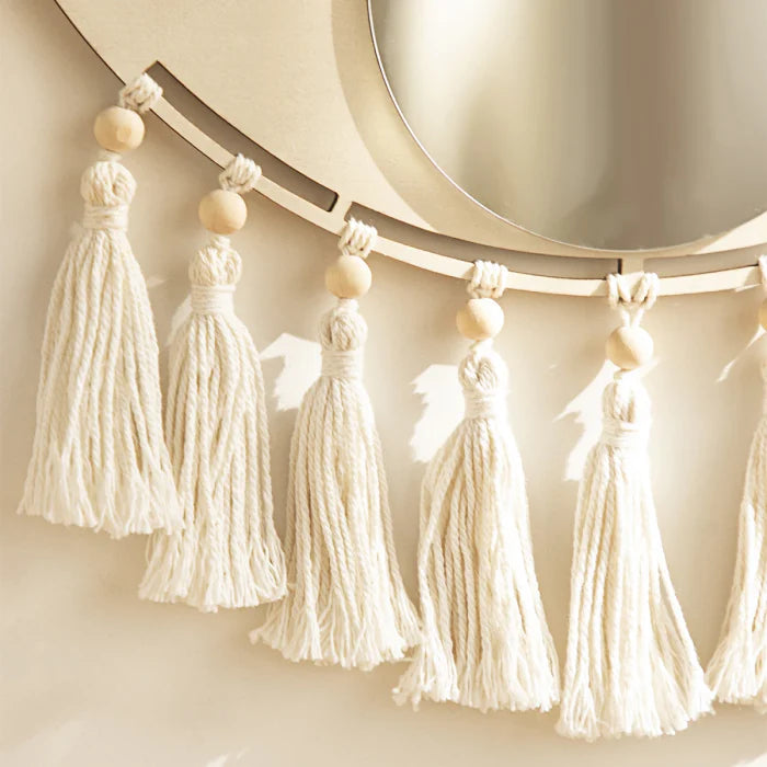 Macrame Eye Mirror