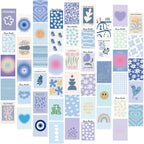Pastel Blue Collage Kit