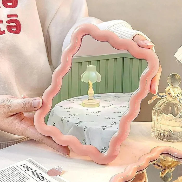 Pastel Wavy Mirror