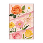 Blush Bloom Floral Poster